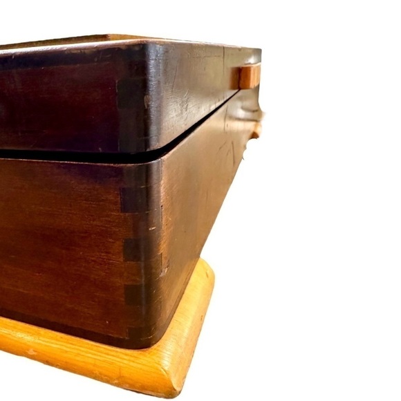 VINTAGE, KING EDWARD, EXQUISITE SILVERPLATE, ANTI-TARNISH CHEST. - Picture 6 of 15